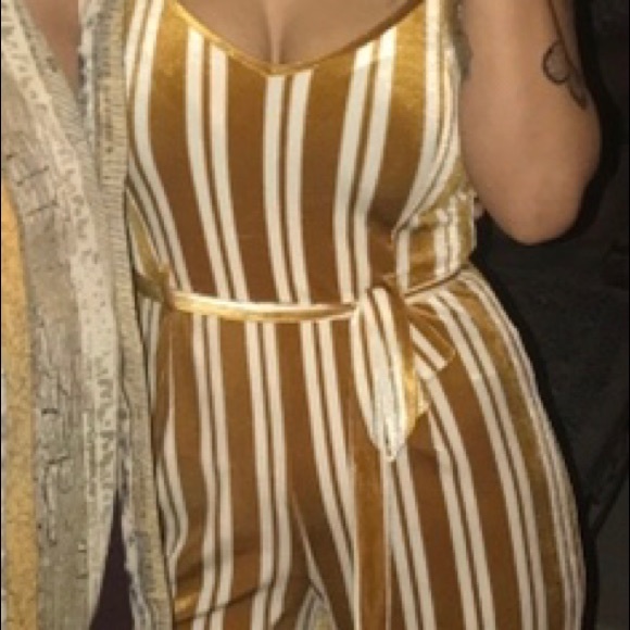 SEVENTIES INSPIRED MAXI ROMPER - Picture 3 of 4